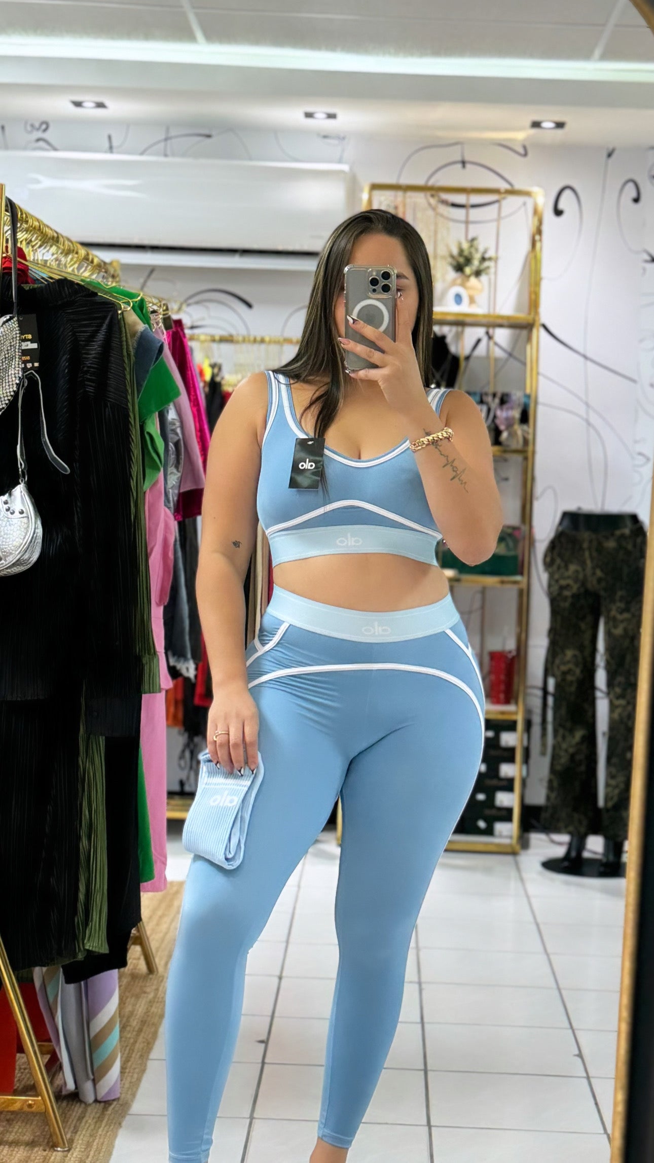Set alo baby Blue