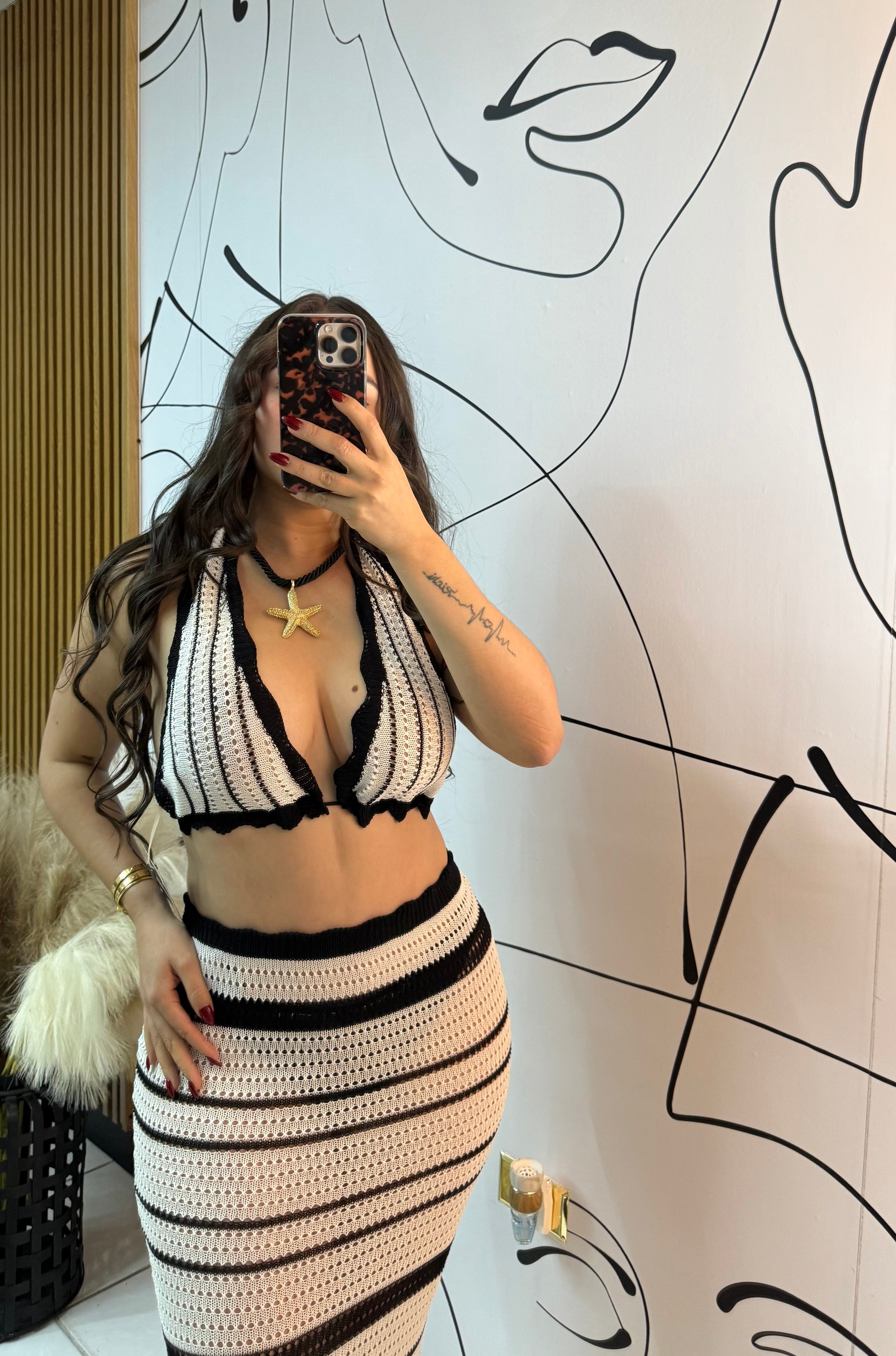 Nina croche set