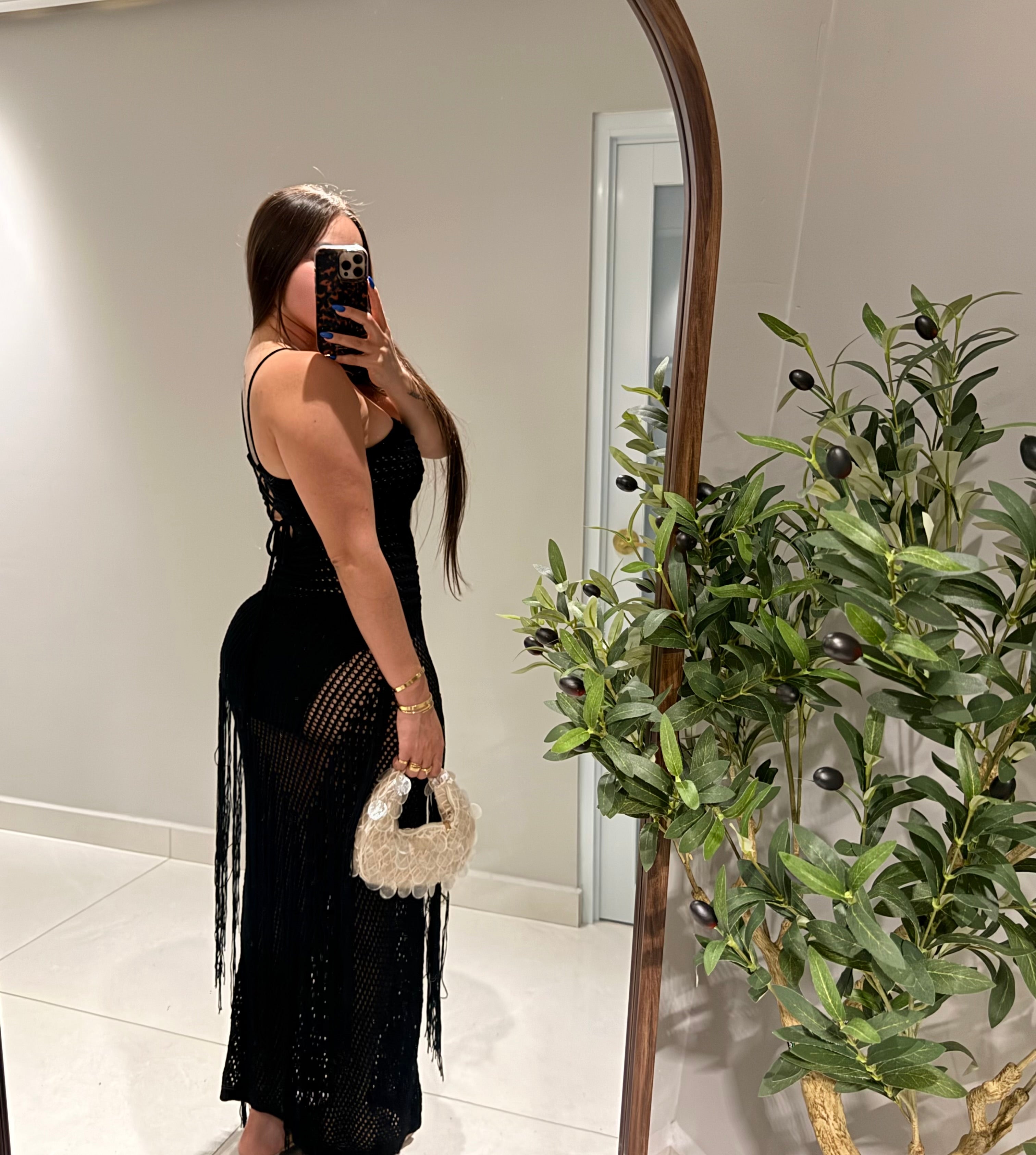 Tulum black dress
