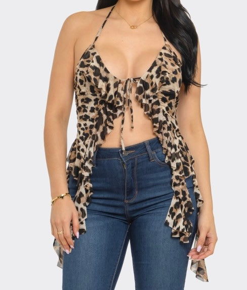 Animal print lover top