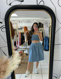 Denim Skirt set