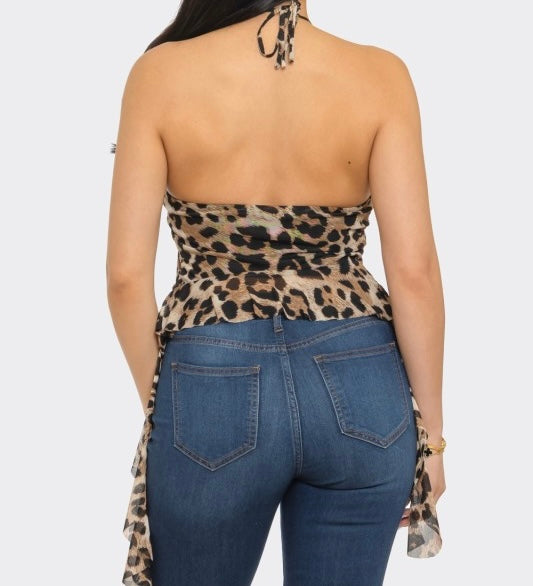 Animal print lover top