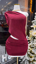 Burgandy dress