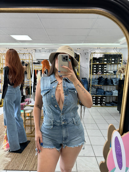 Denim jumpsuit