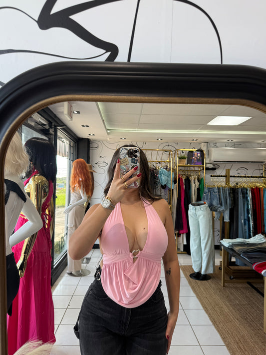 Baby pink top