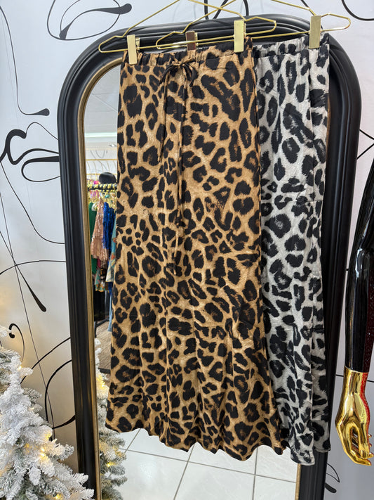Falda animal print