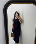 Long dress denim (Espalda abierta)