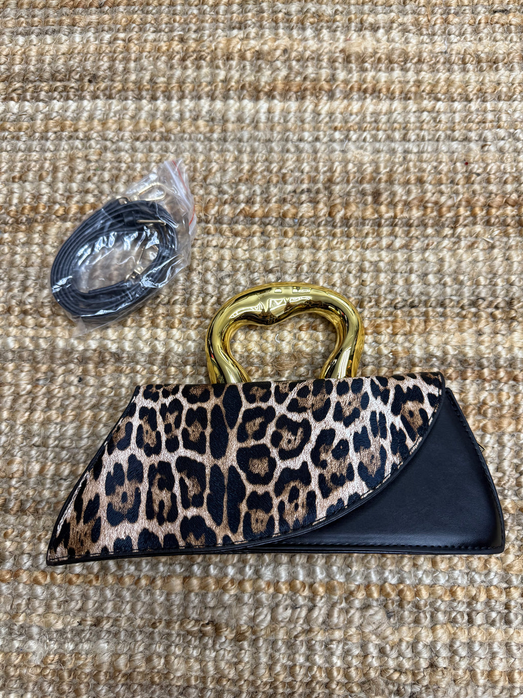 Animal print bag