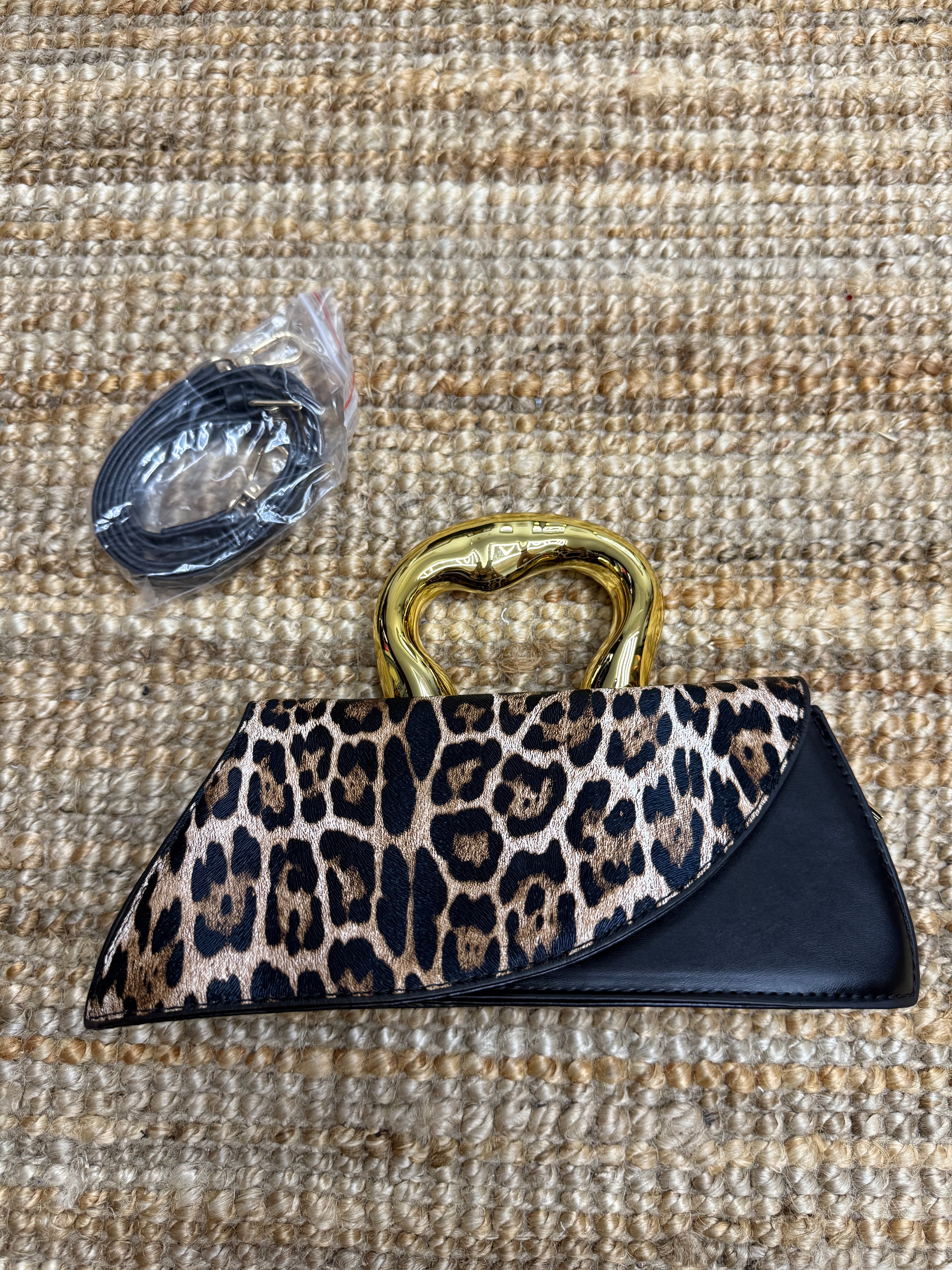 Animal print bag