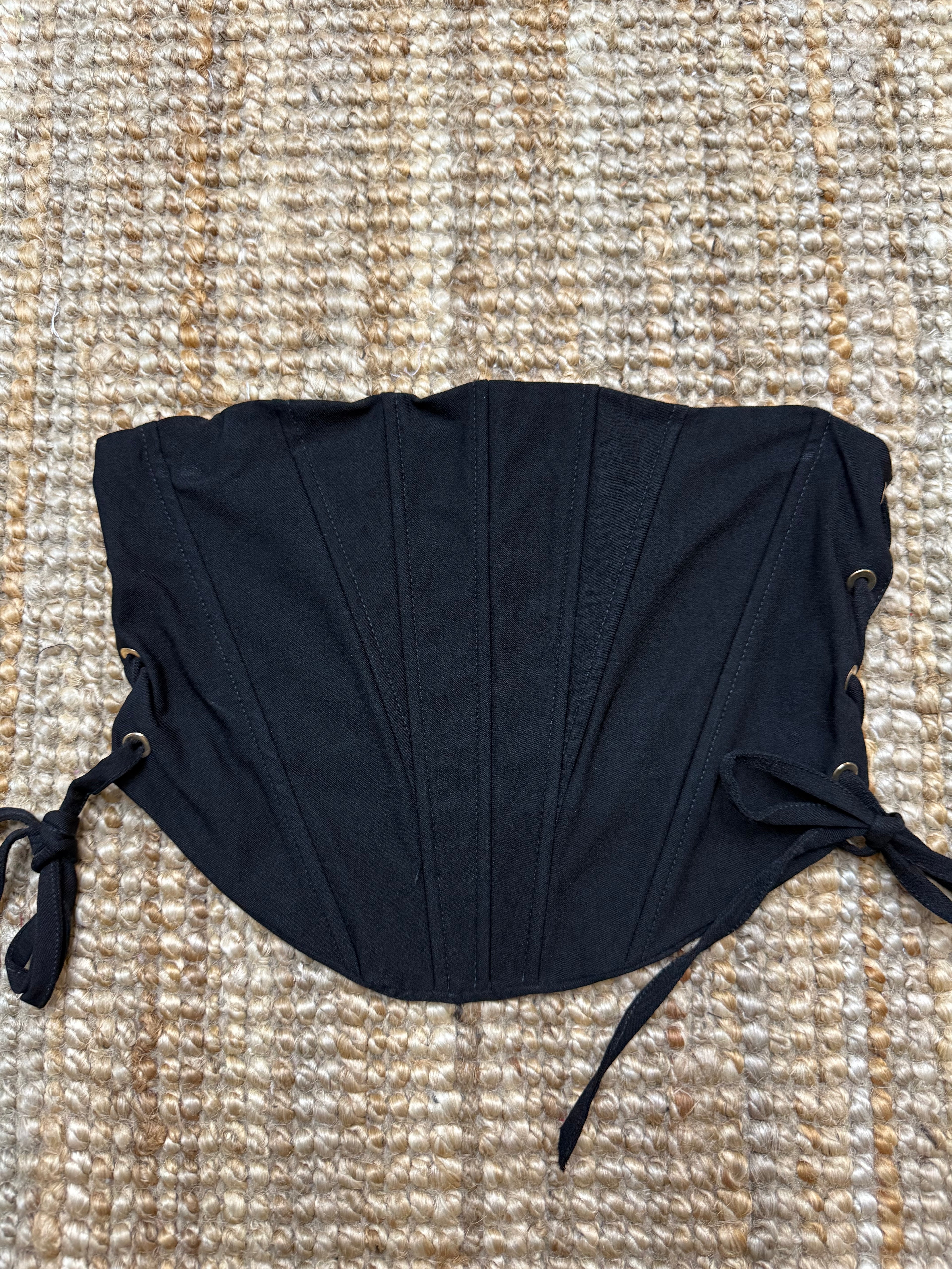 Mini Corset negro (colombiano S/M)