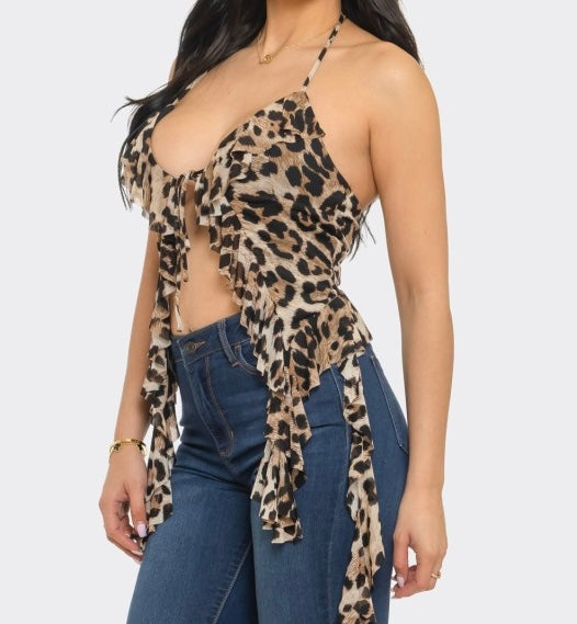 Animal print lover top