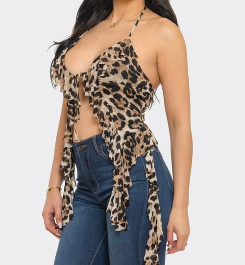 Animal print lover top