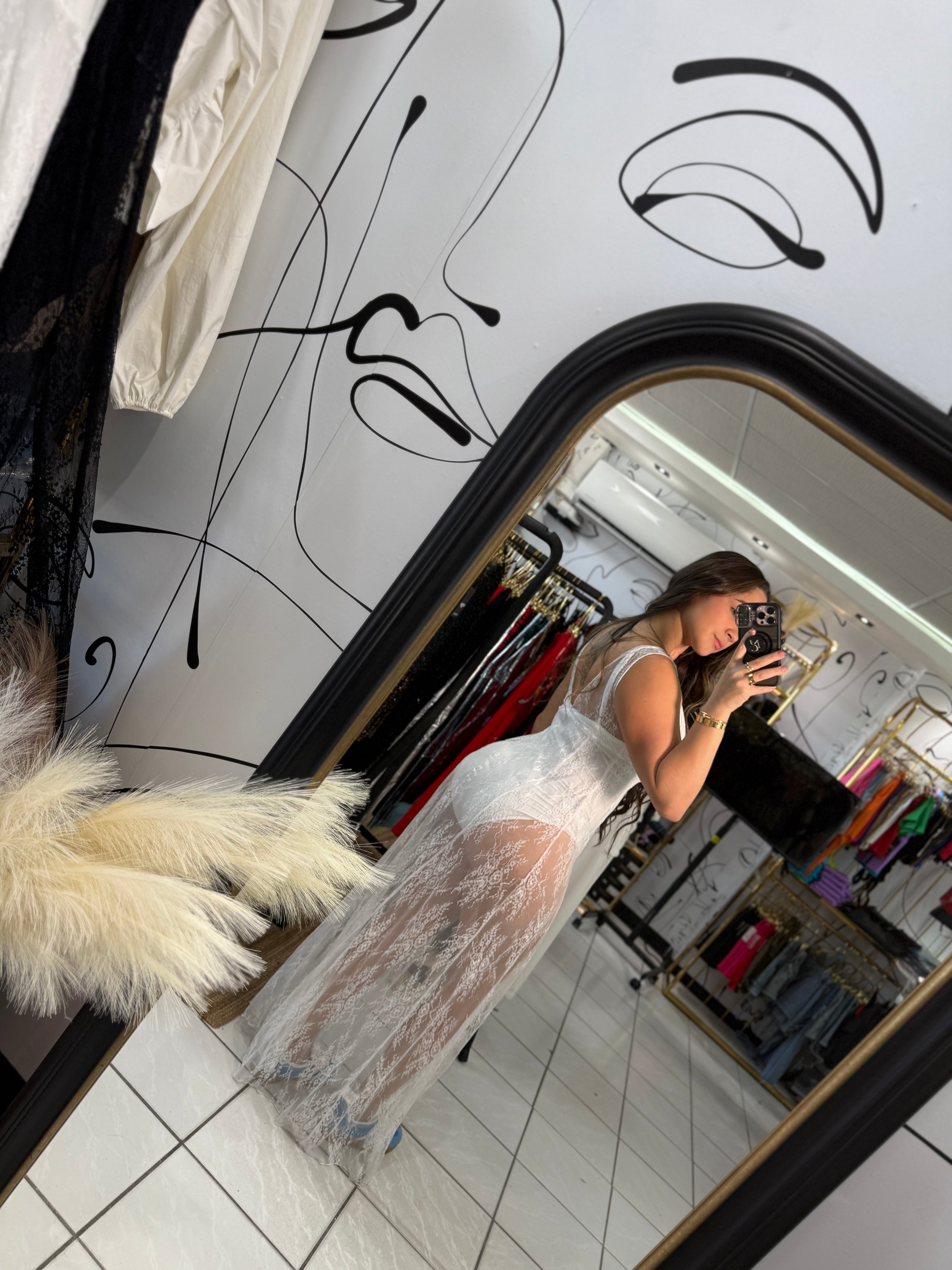 Tulum body dress blanco