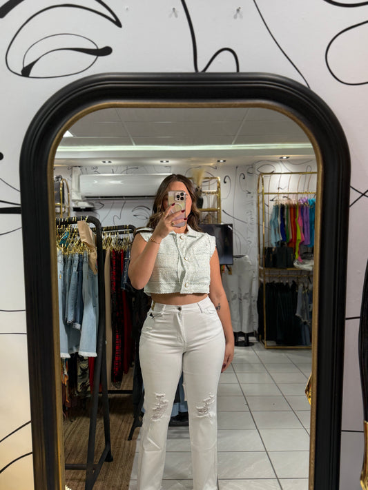 Mahón Vibrant blanco