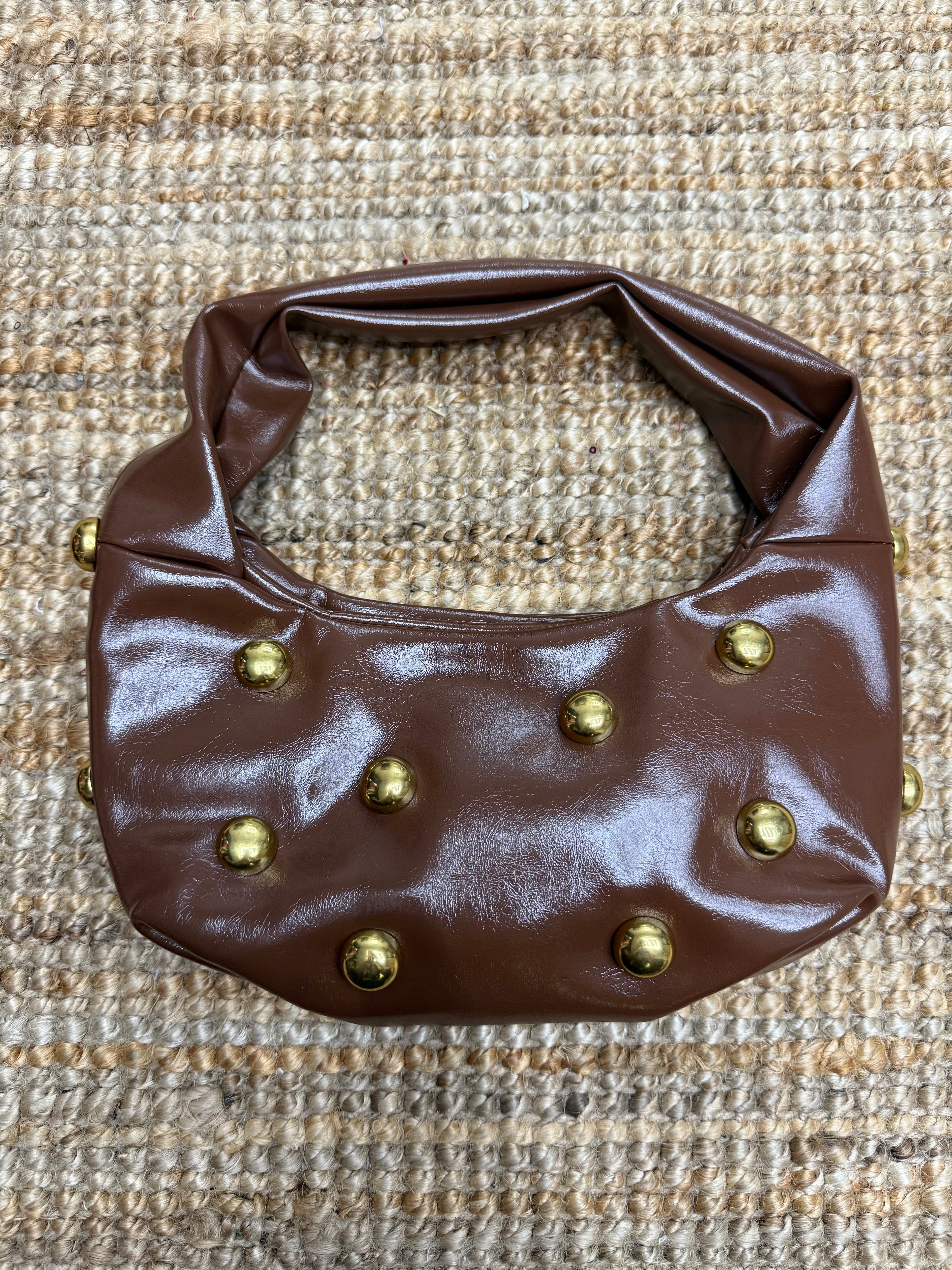 Leather bag brown