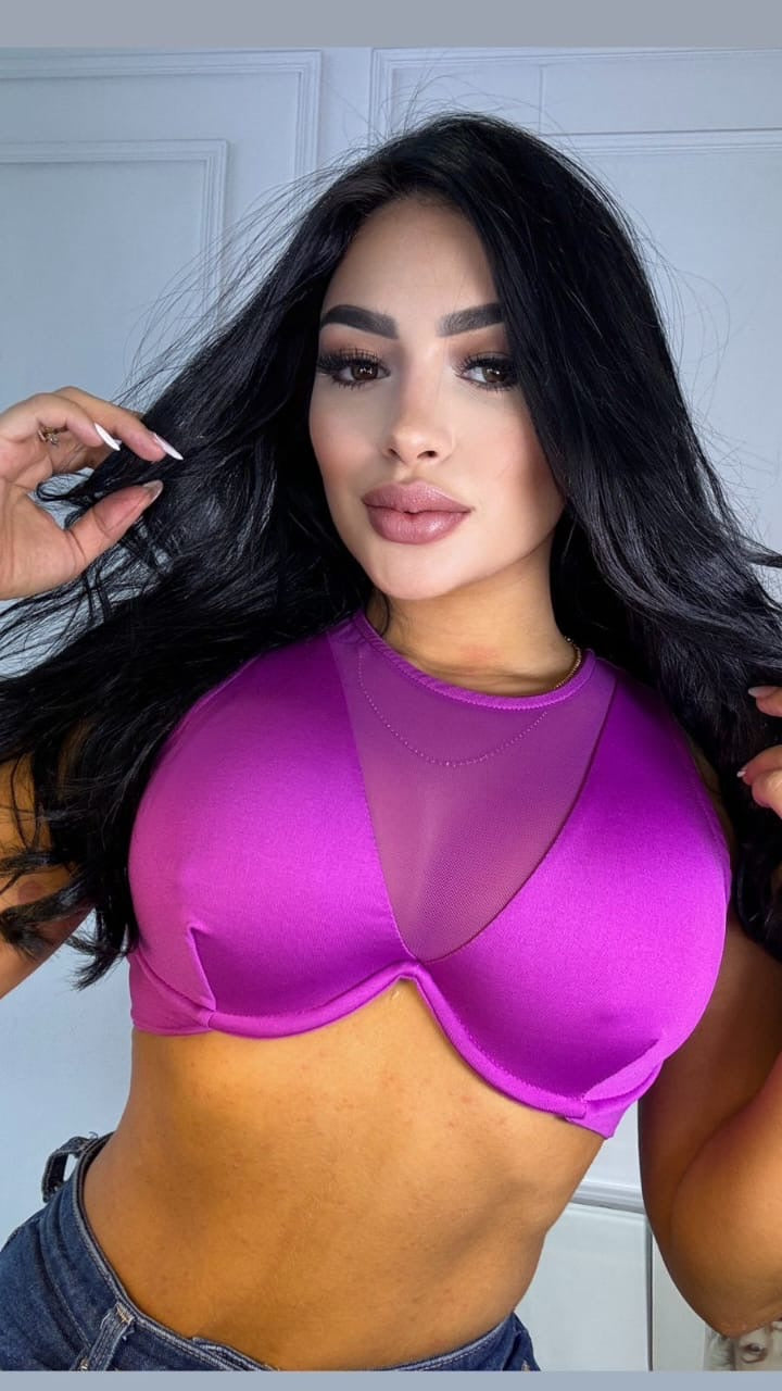 Violet top