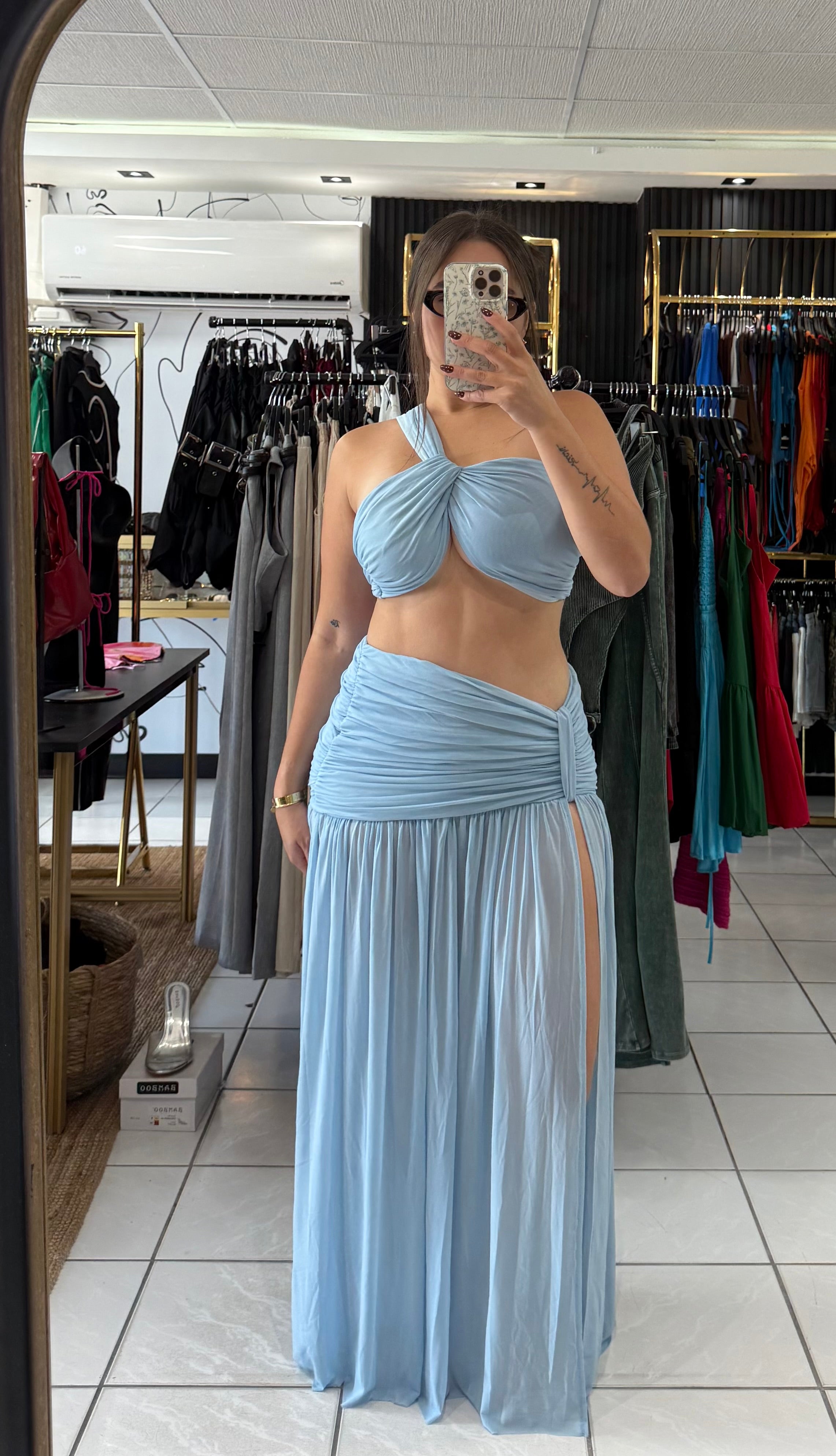 Baby blue set