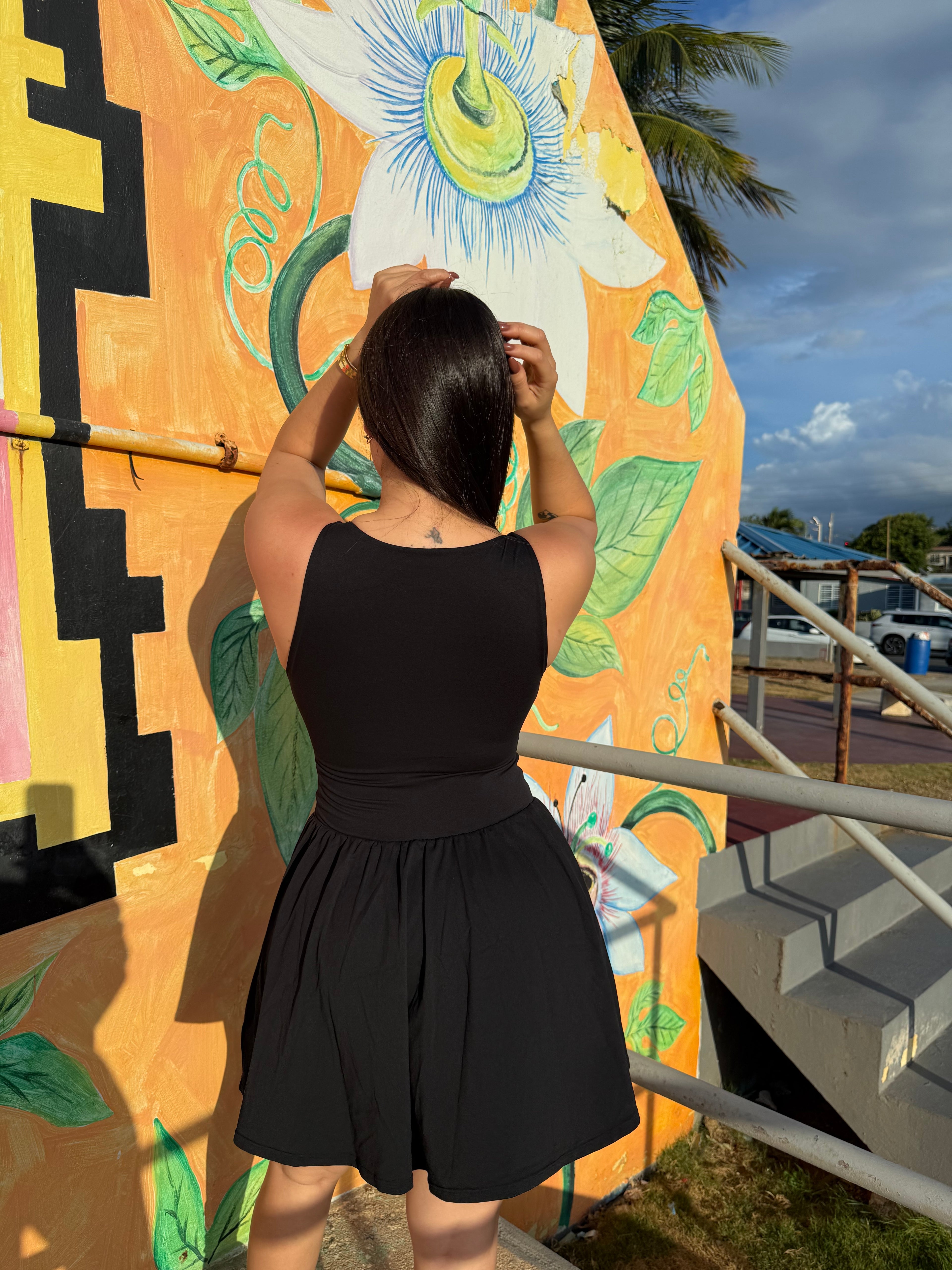 Midnight Sculpt dress