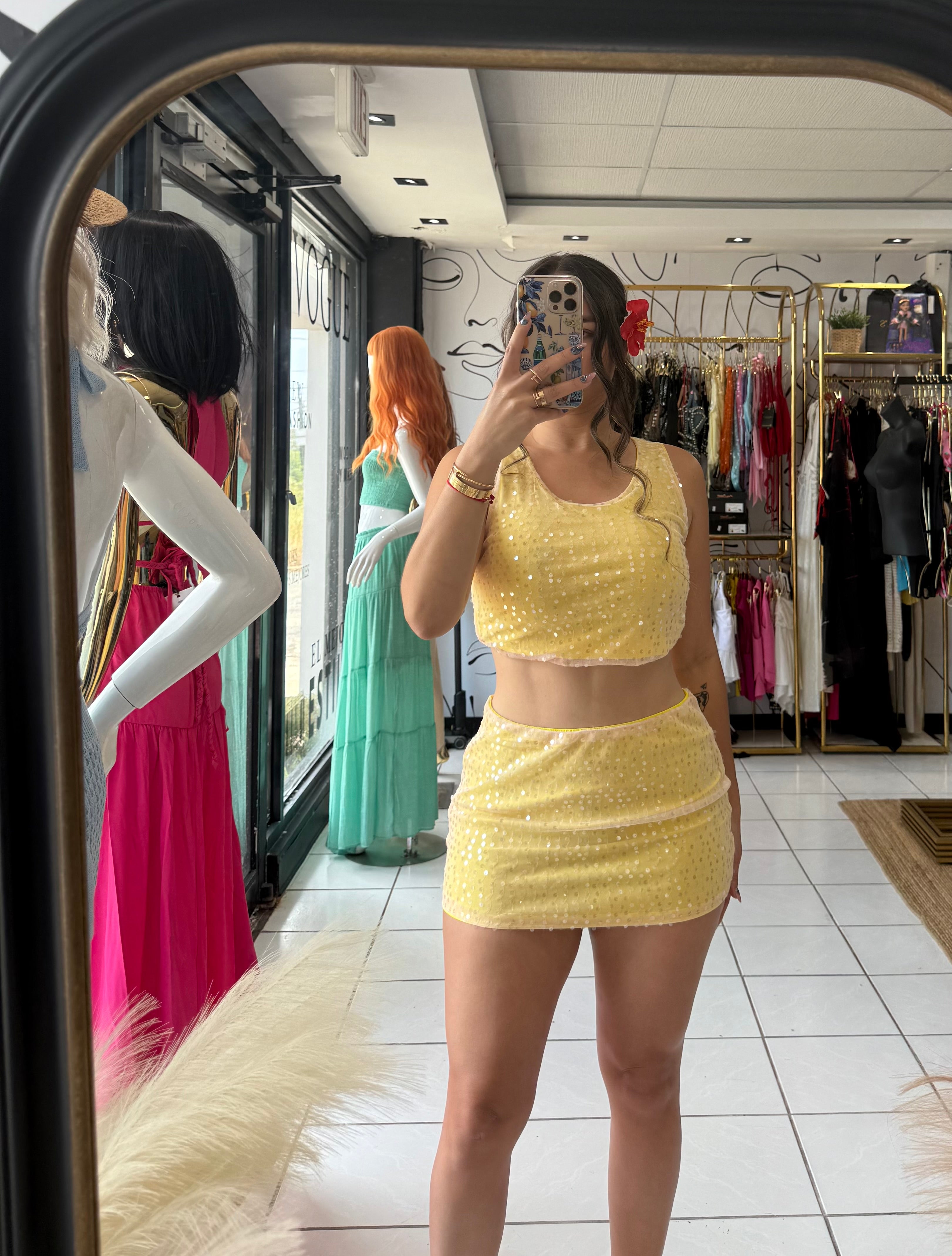 Clasic set yellow