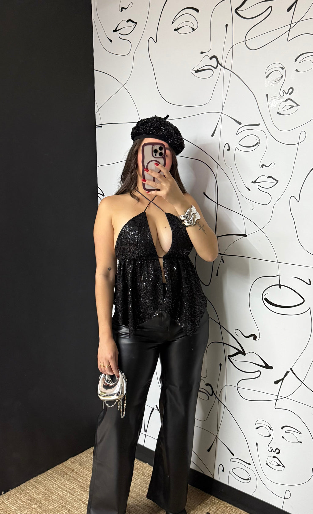 Glitter top