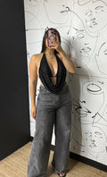 Cargo ajustable negro
