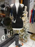 Mini dress negro