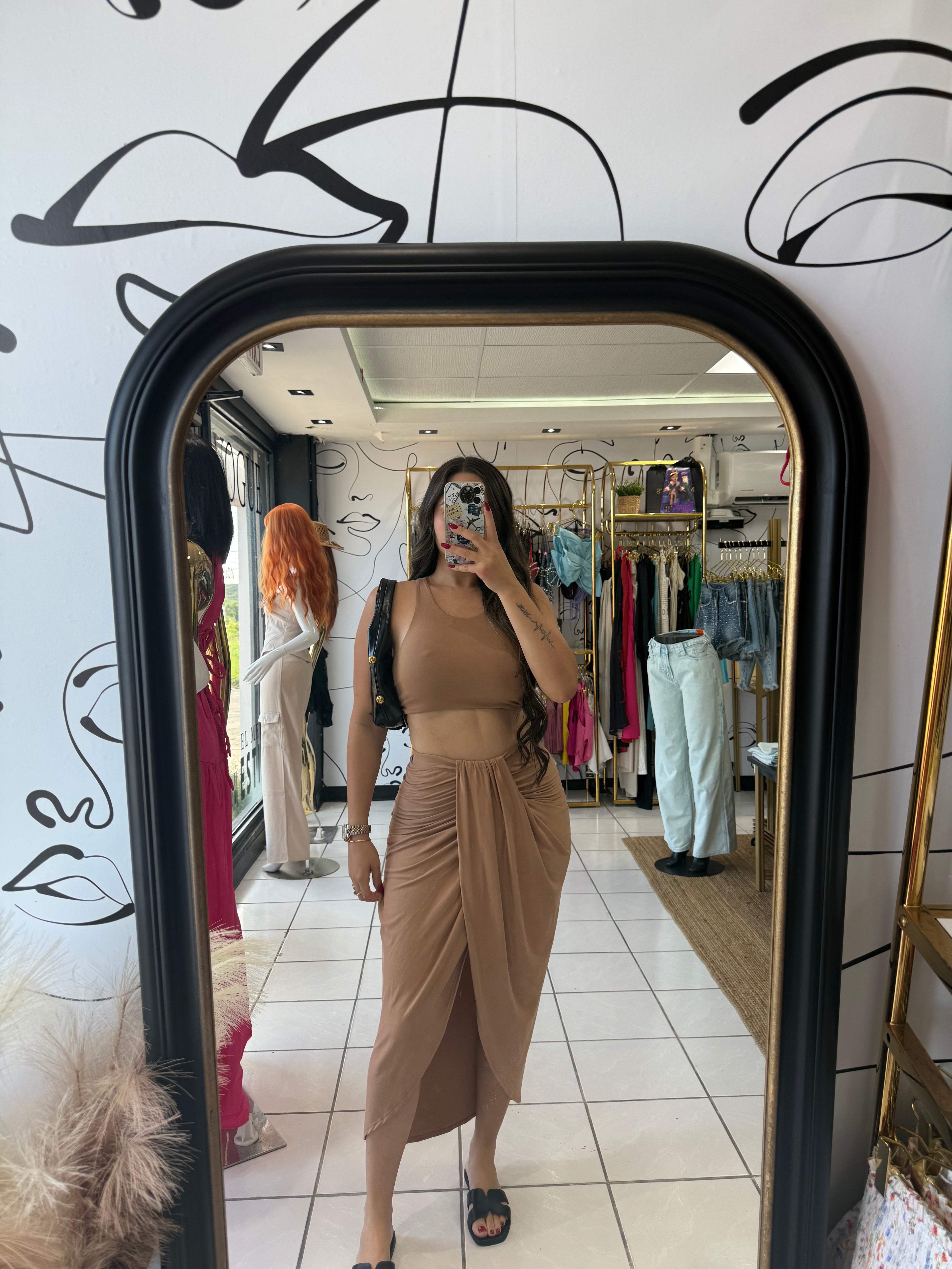 Clasic nude set