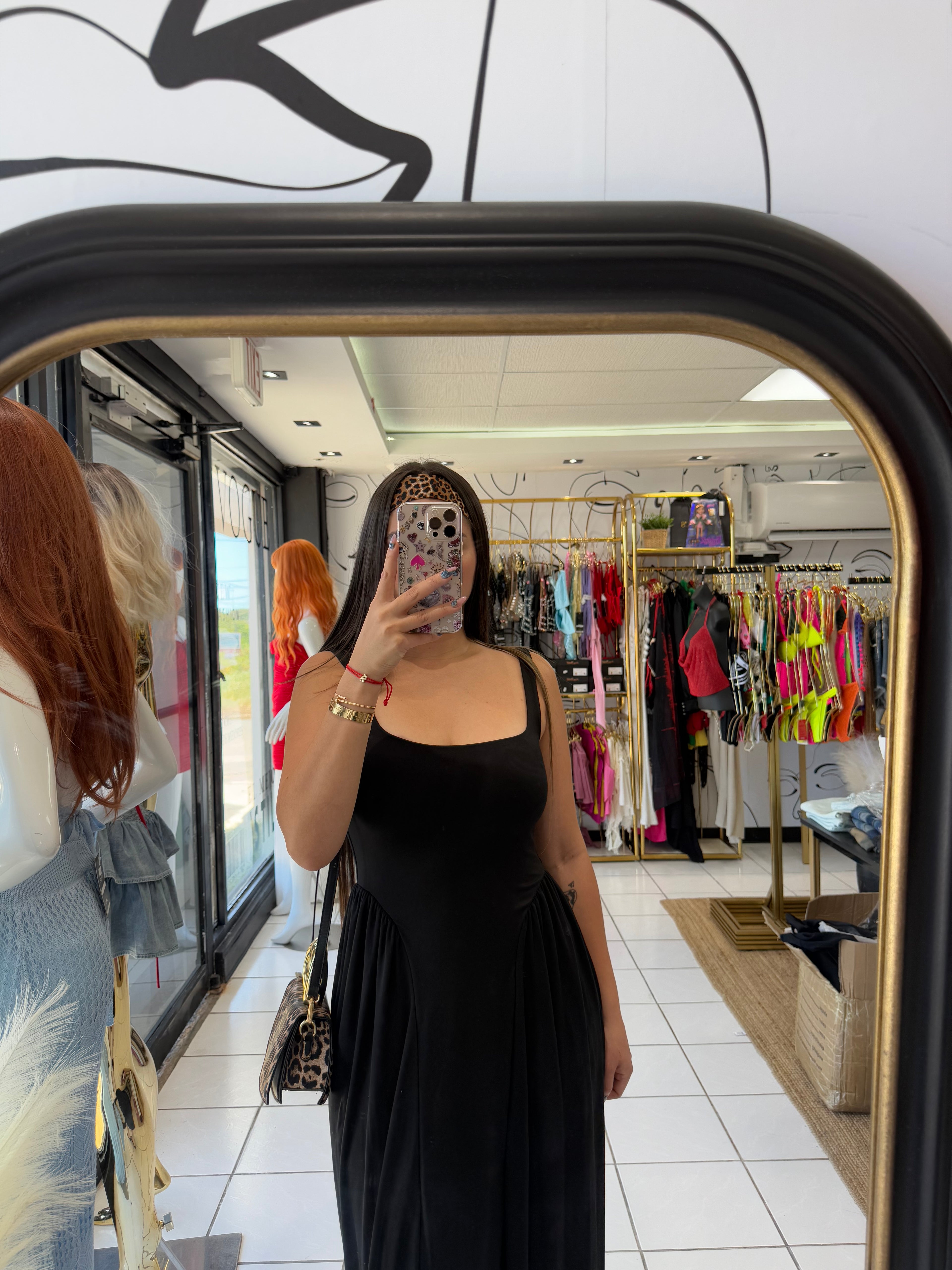 Long dress Black