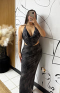 Leopard black set