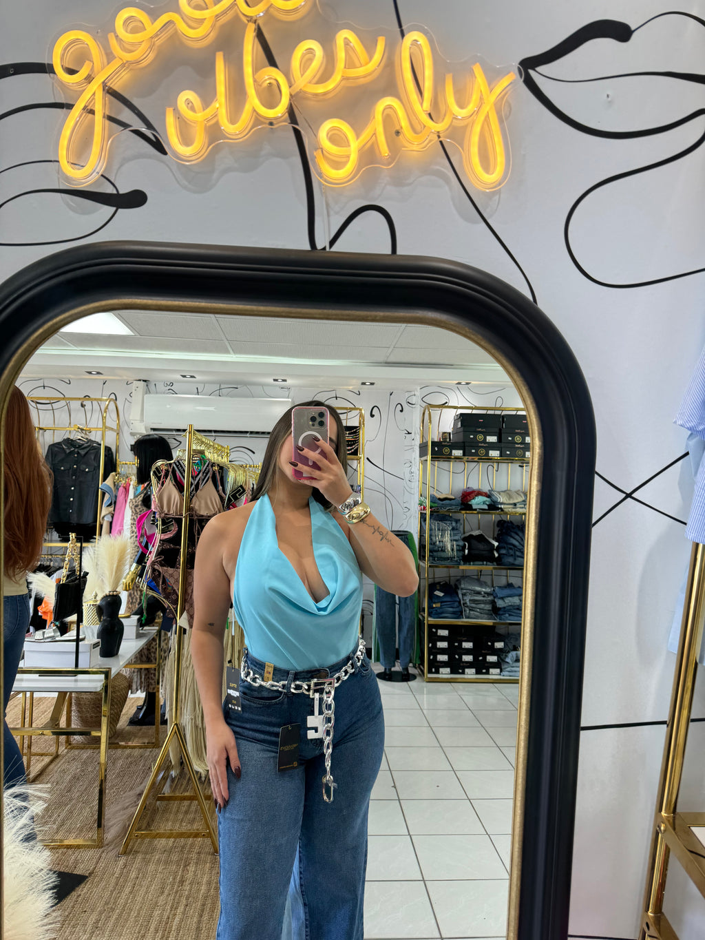 Body baby Blue (Espalda abierta)