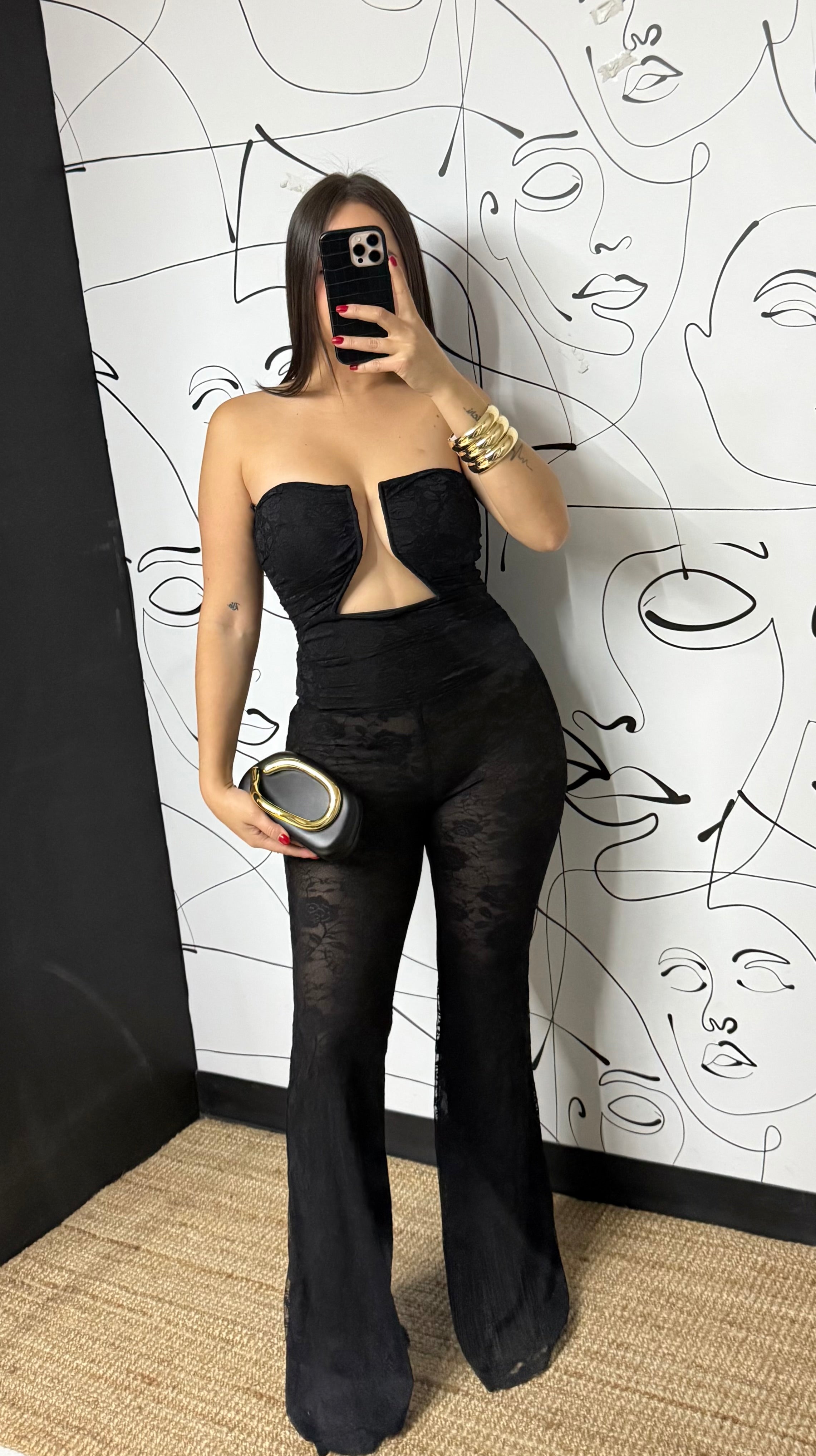 Jumpsuit lace