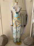 Santorini long dress