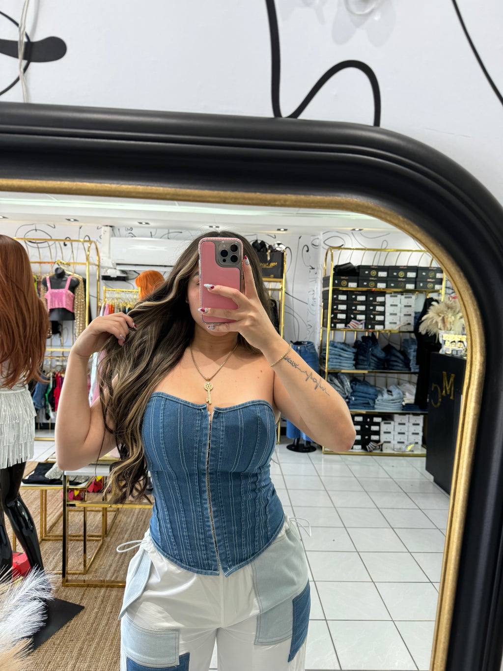Corset ajustable