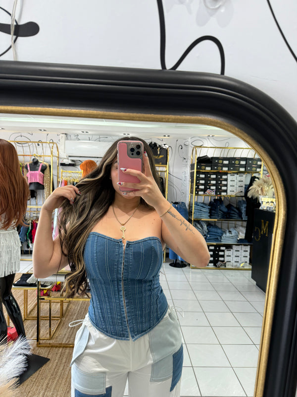Corset ajustable