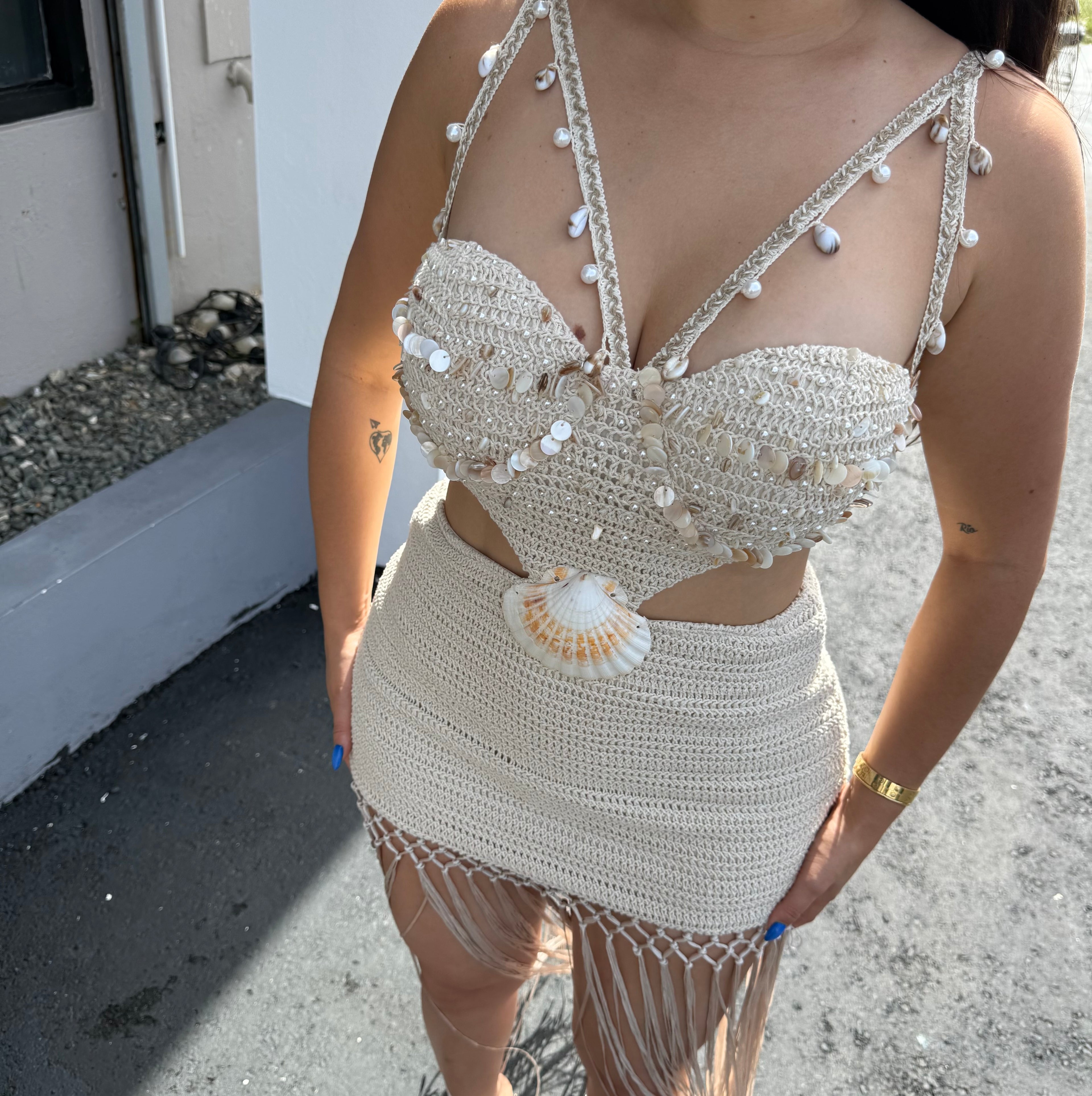 Levant crochet dress