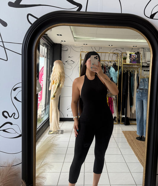 Basic Jumpsuit espalda abierta