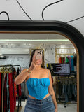 Candy turq top