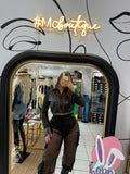 Top clear & leather