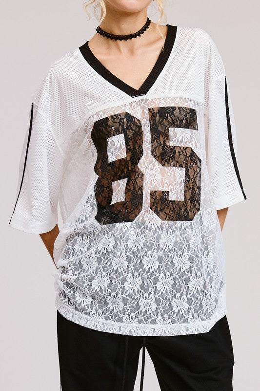 Over size 85 top
