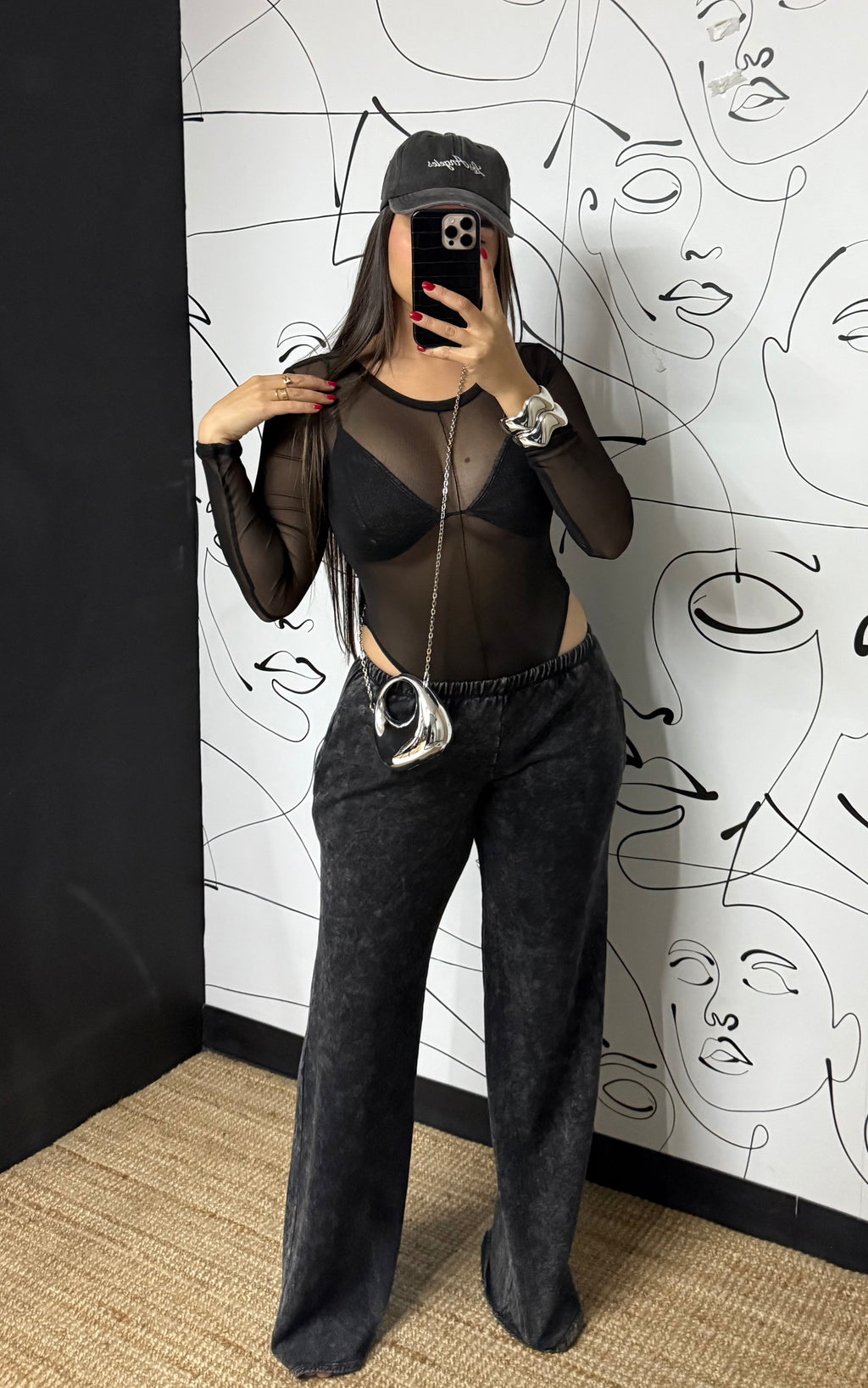 3 pcs carbón set