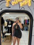 Mini dress plata