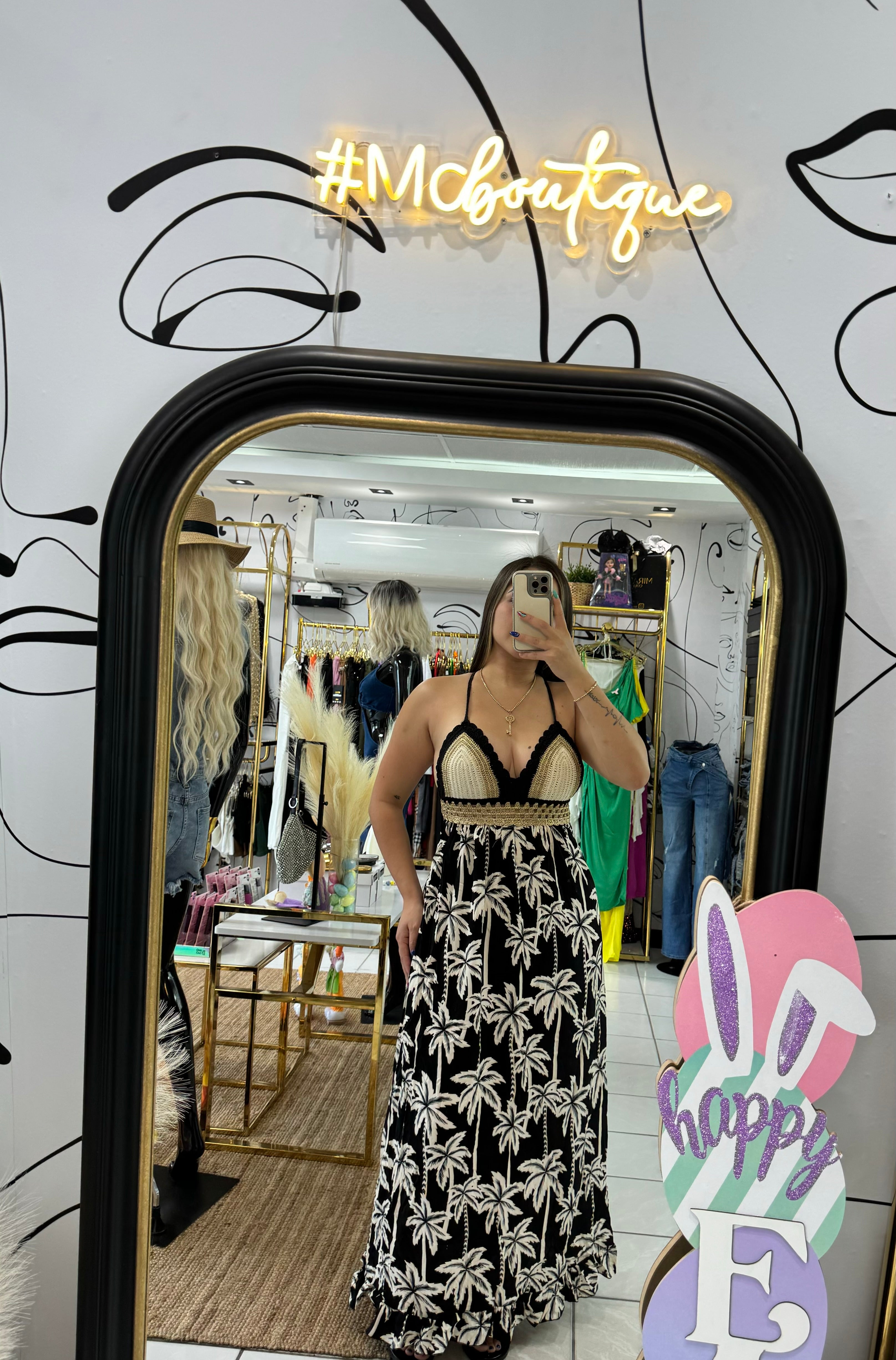 Maxi dress crochet