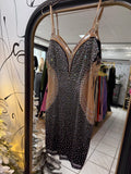 Rhinestone Black dress
