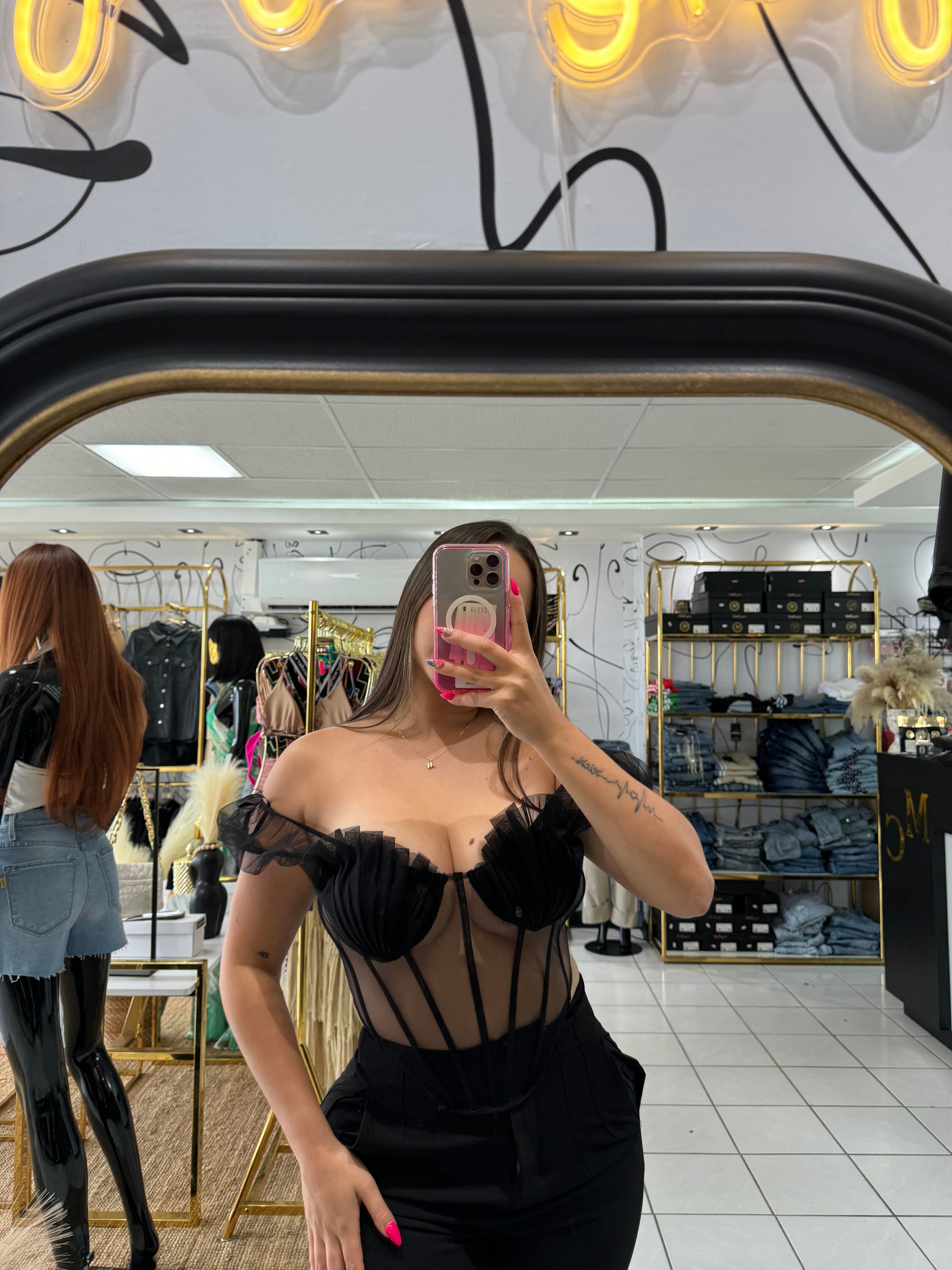 Corset negro