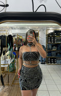 Diamond Skirt set