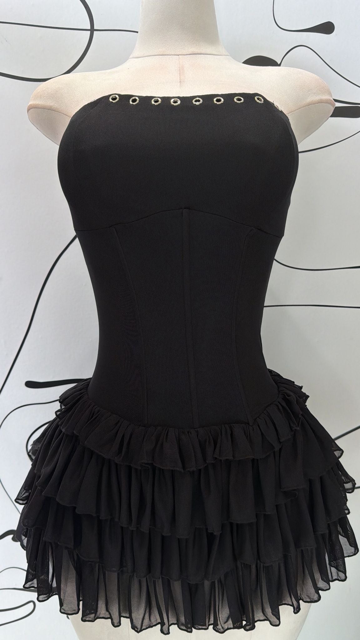Corset mini dress