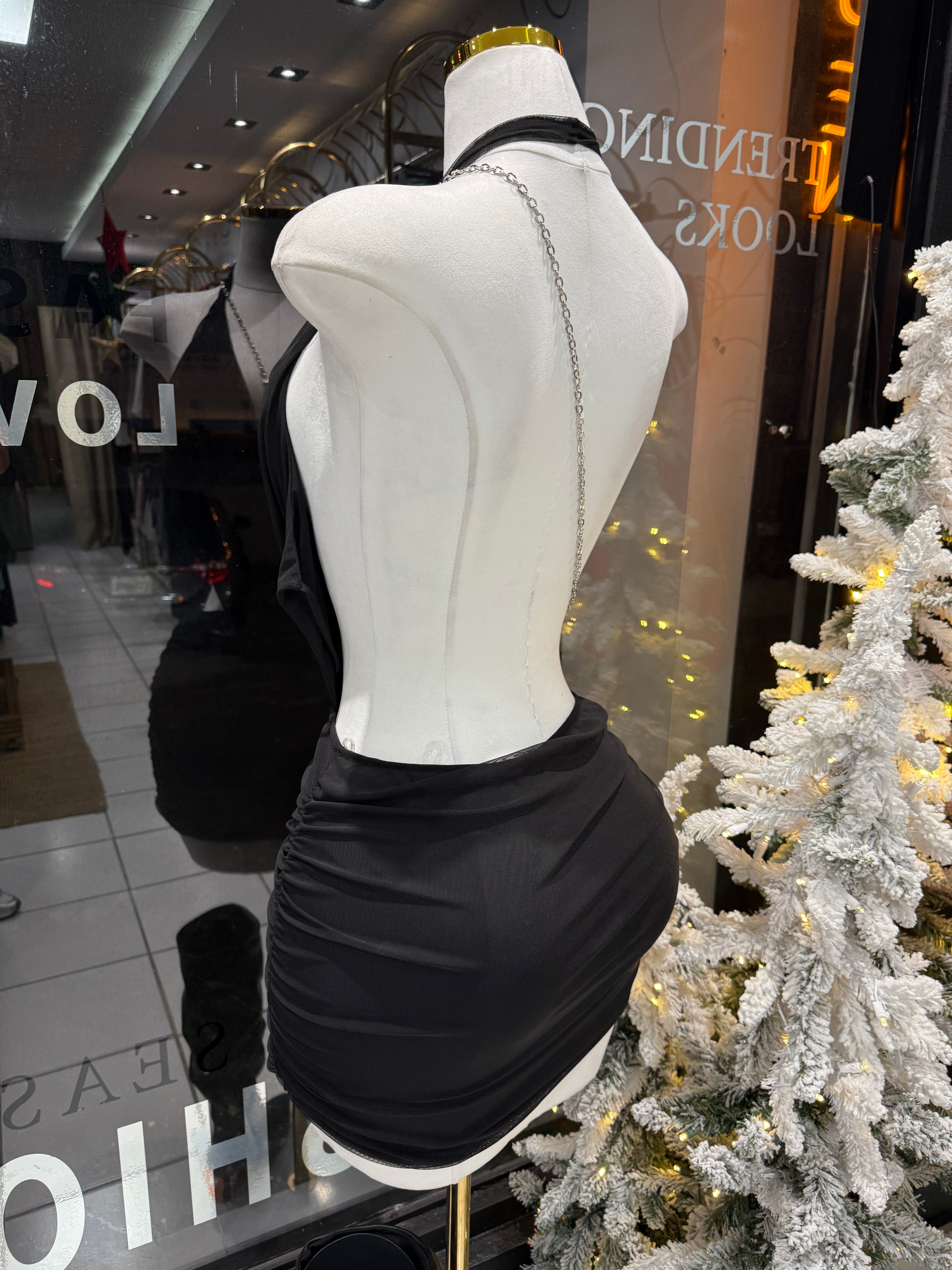 Mini dress negro