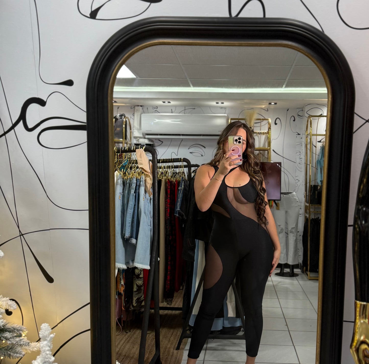 Long Colombian romper (One size)