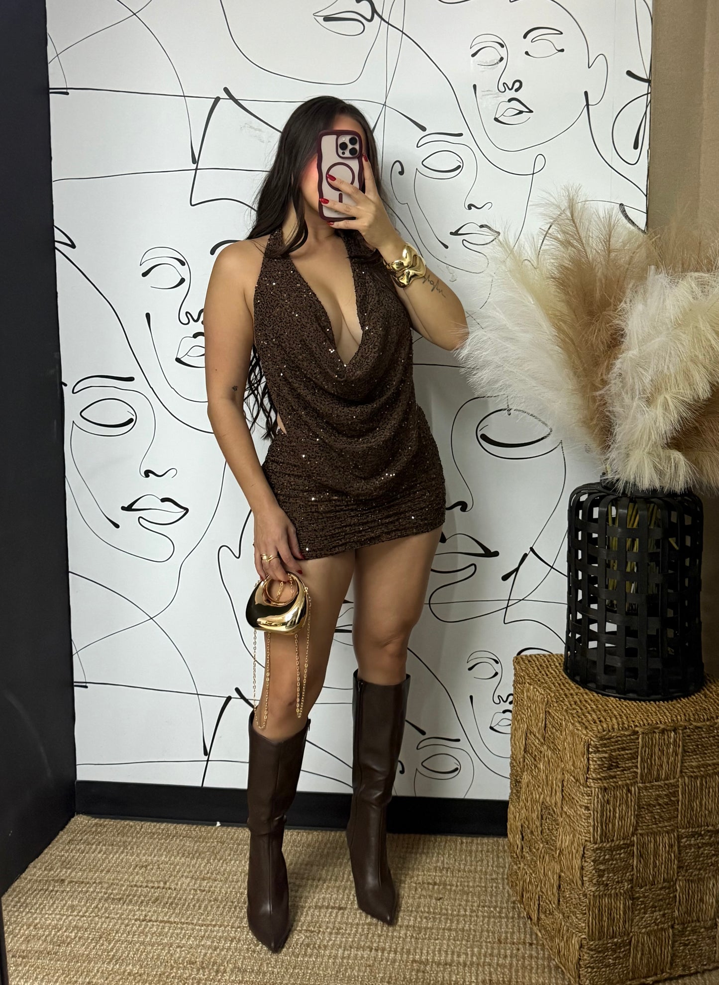 New year mini dress