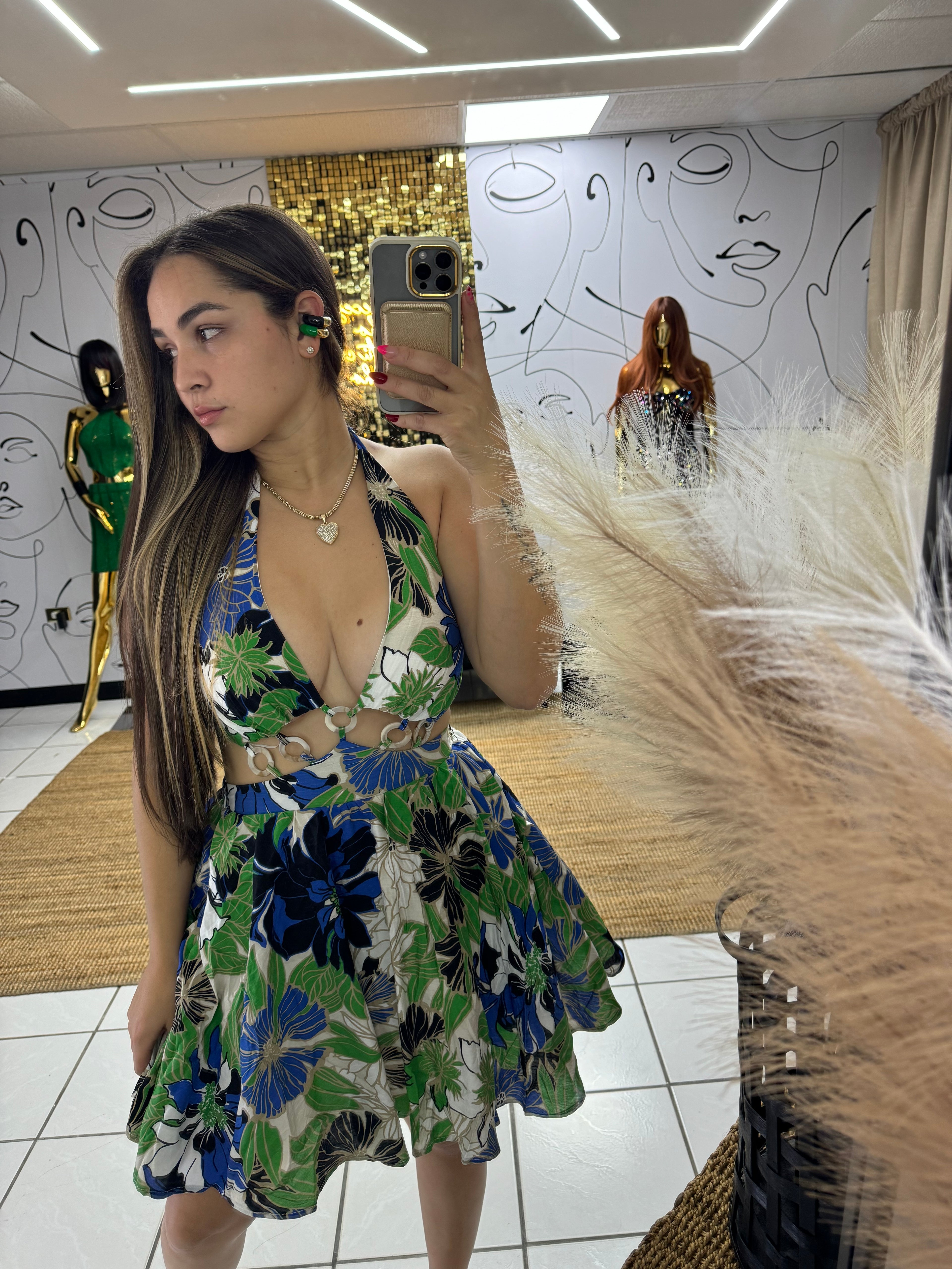 Palm dress